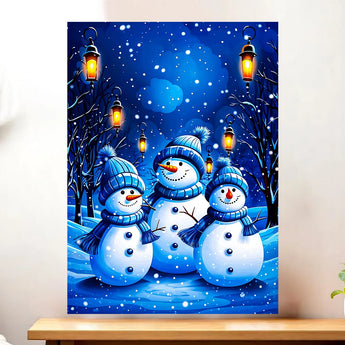 Tableau Bonhomme de neige