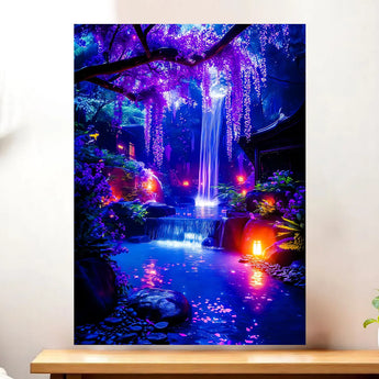 Tableau Cascade Fleur