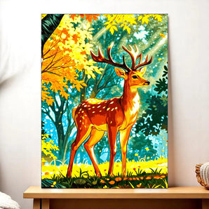 Tableau Cerf Dessin