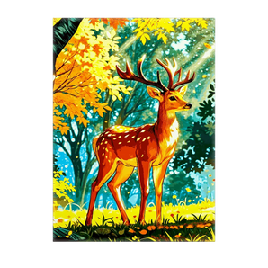 Tableau Cerf Dessin
