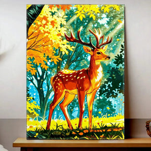 Tableau Cerf Dessin