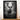 Tableau Cerf Noir et Blanc