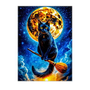 Tableau Chat Balais