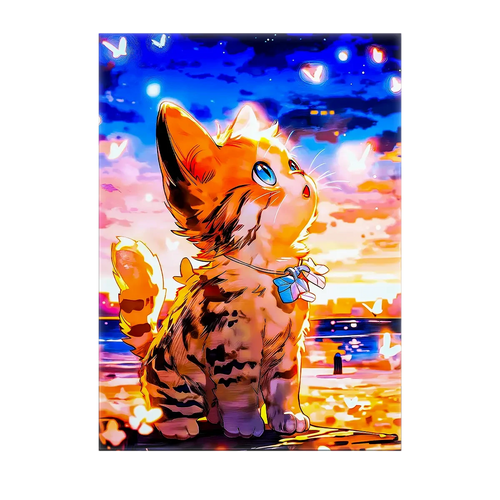 Tableau Chat Dessin