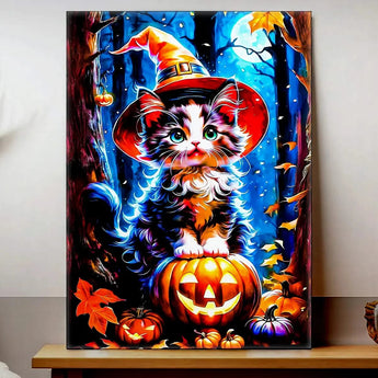 Tableau Chat Halloween