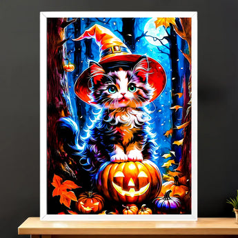 Tableau Chat Halloween