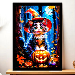 Tableau Chat Halloween