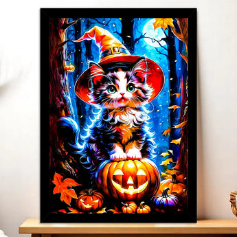 Tableau Chat Halloween