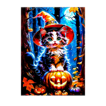 Tableau Chat Halloween