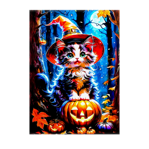 Tableau Chat Halloween