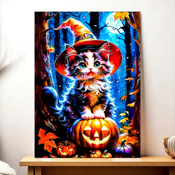 Tableau Chat Halloween