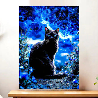 Tableau Chat Noir