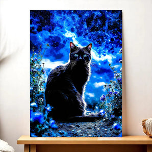 Tableau Chat Noir
