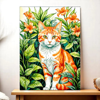 Tableau Chat Paisible