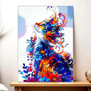 Tableau Chat Peinture