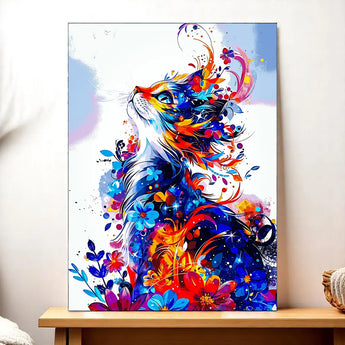 Tableau Chat Peinture