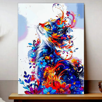 Tableau Chat Peinture