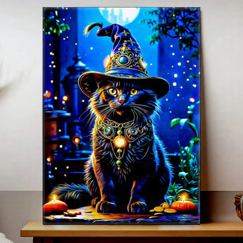 Tableau Chat Sorcier