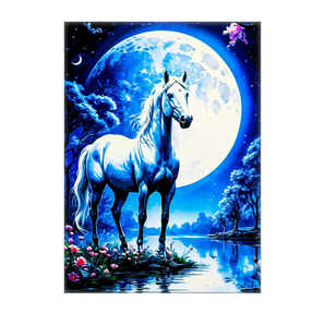Tableau Cheval Blanc