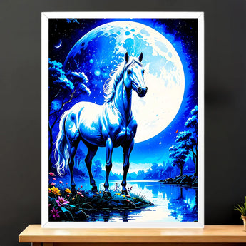 Tableau Cheval Blanc