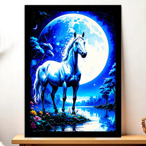 Tableau Cheval Blanc