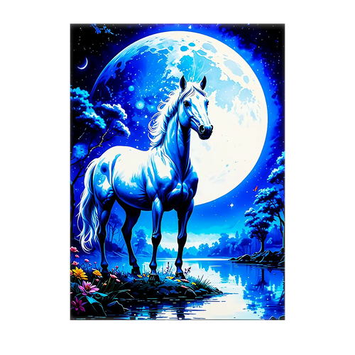 Tableau Cheval Blanc