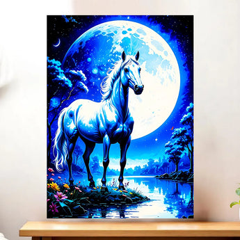 Tableau Cheval Blanc