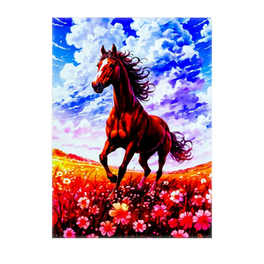 Tableau Cheval Prairie