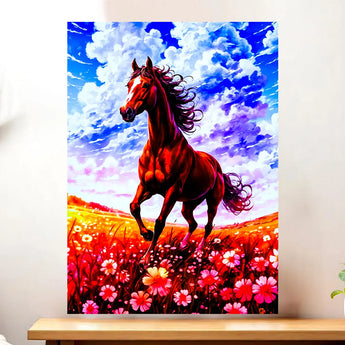 Tableau Cheval Prairie