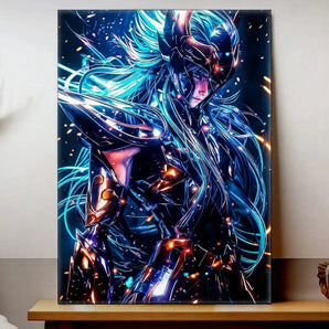 Tableau Chevalier d'Or Aquarius Dark