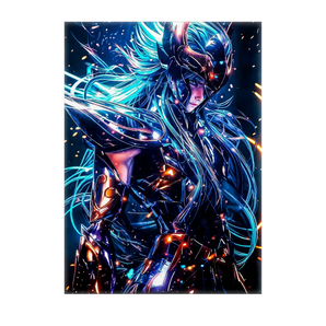 Tableau Chevalier d'Or Aquarius Dark