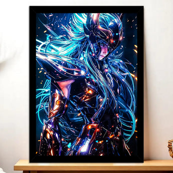 Tableau Chevalier d'Or Aquarius Dark