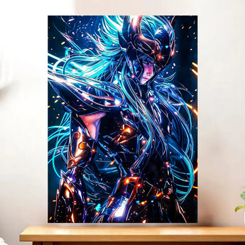 Tableau Chevalier d'Or Aquarius Dark