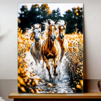 Tableau Chevaux Sauvages
