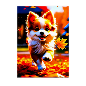 Tableau Chien Roux