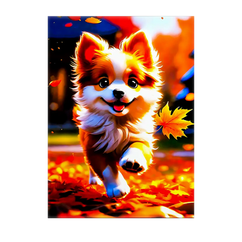 Tableau Chien Roux