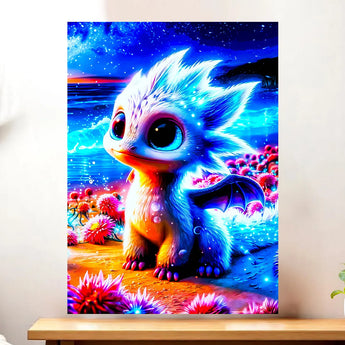 Tableau Dragon Blanc