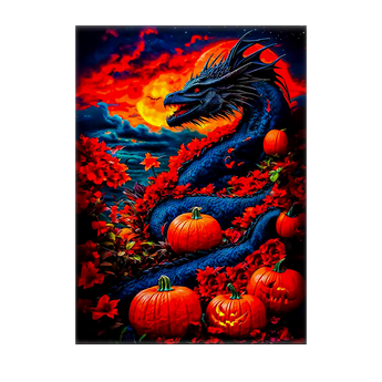 Tableau Dragon Halloween