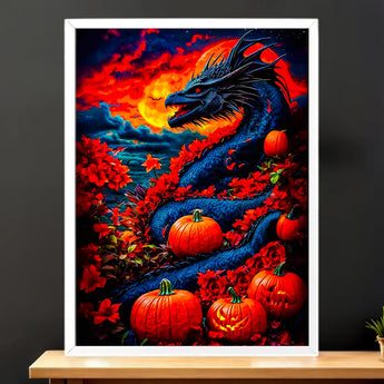 Tableau Dragon Halloween