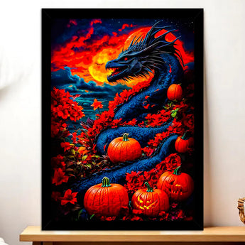 Tableau Dragon Halloween