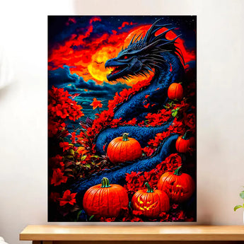 Tableau Dragon Halloween