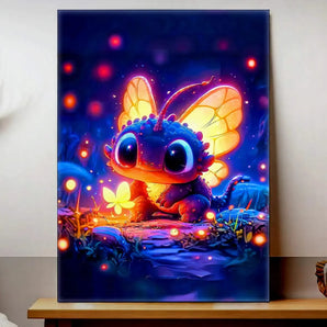 Tableau Dragon Papillon