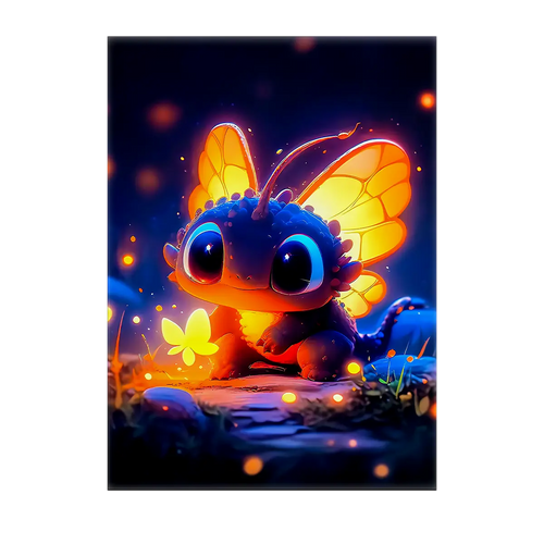 Tableau Dragon Papillon