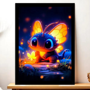 Tableau Dragon Papillon