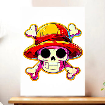 Tableau Drapeau One Piece