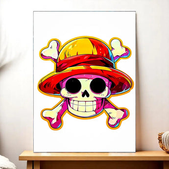 Tableau Drapeau One Piece