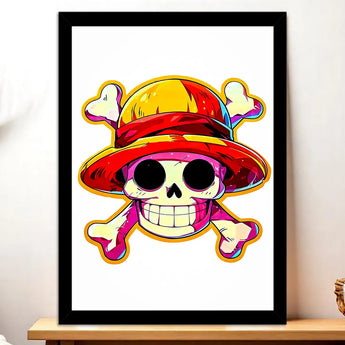 Tableau Drapeau One Piece