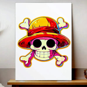 Tableau Drapeau One Piece