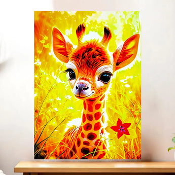Tableau Girafe