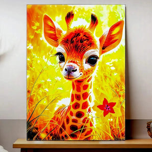Tableau Girafe